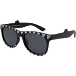 Lucas Kids Polarised Square Shark Sunglasses - Black